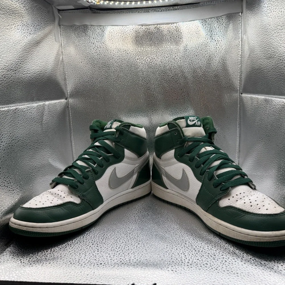 Size 9 Nike Air Jordan 1 Retro High OG Mens Gorge Green Good DZ5485-303 Sneaker